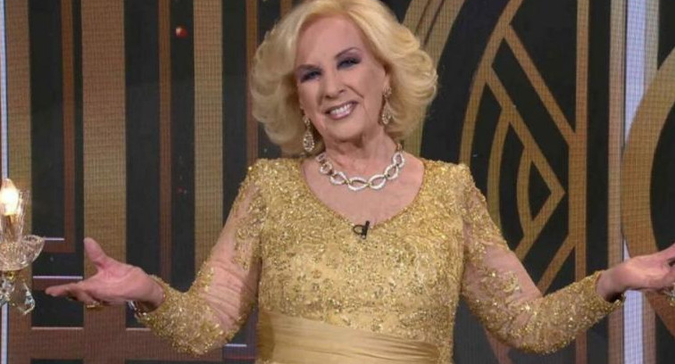 Mirtha Legrand, conductora, NA