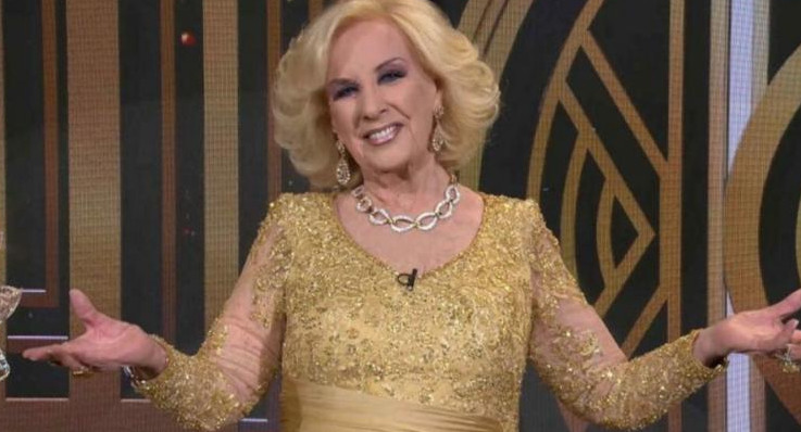 Mirtha Legrand, conductora, NA