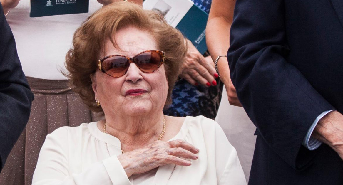 Lucía Hiriart, viuda de Augusto Pinochet