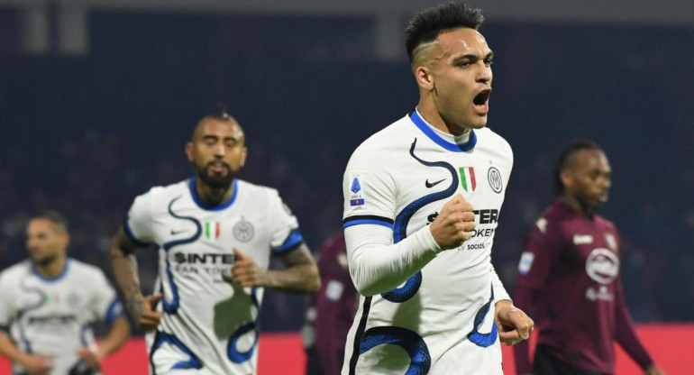 Lautaro Martínez, Inter de Milán, EFE.