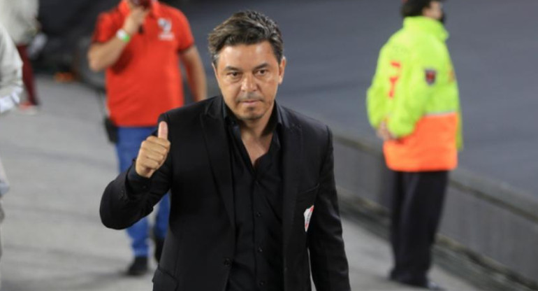 Marcelo Gallardo, técnico de River, NA