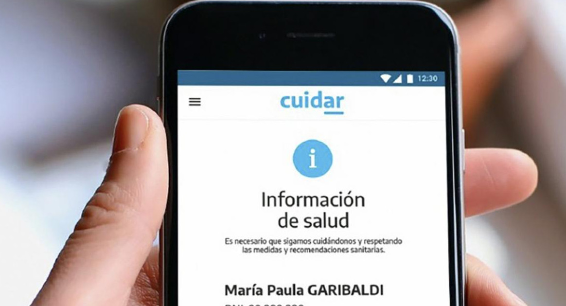 Aplicación Cuidar, nuevas restricciones, NA