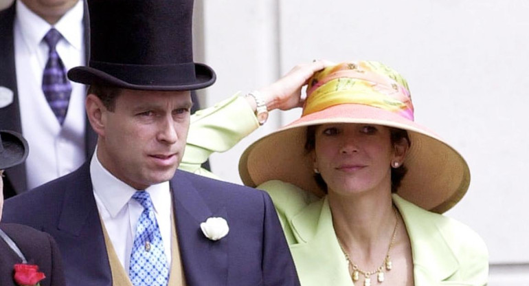 Ghislaine Maxwell y el Prince Andrés