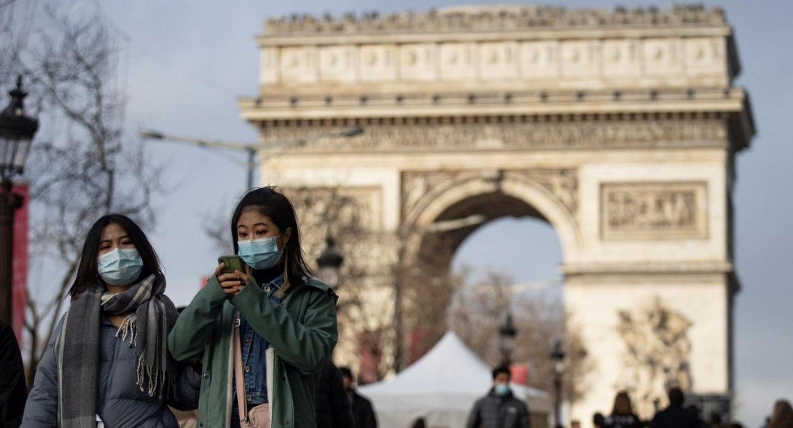 Coronavirus en París, Francia. EFE.