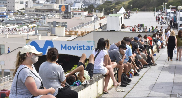 Testeos en Mar del Plata, coronavirus en Argentina, foto NA