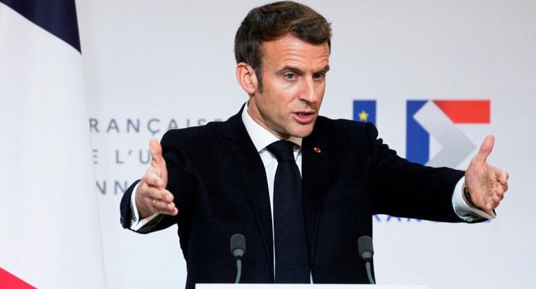 Emmanuel Macron, REUTERS