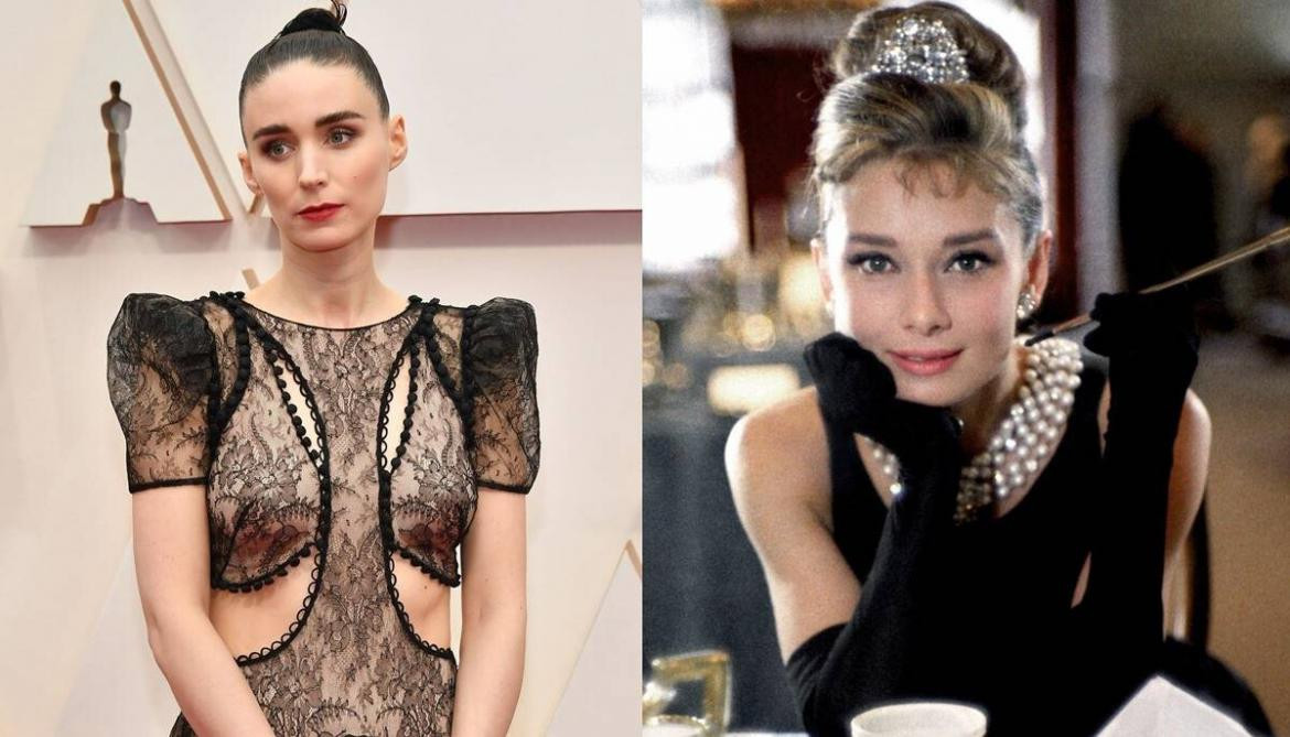 Rooney Mara y Audrey Hepburn