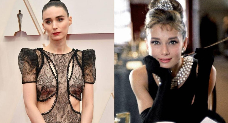 Rooney Mara y Audrey Hepburn