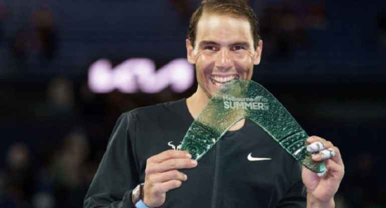 Rafael Nadal, campeón en Melbourne 