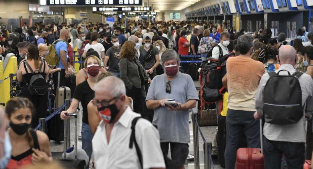 Demoras en Aeroparque, vuelos cancelados, NA