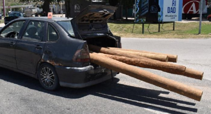 Accidente vial en San Luis