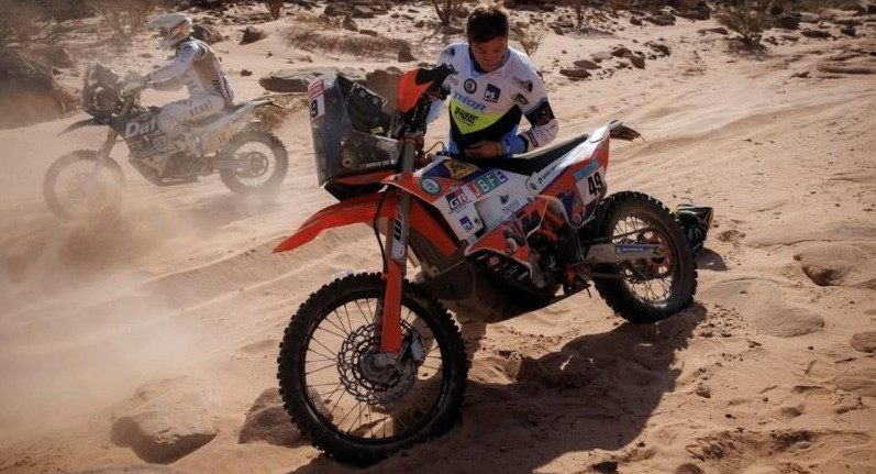 Argentinos en el Dakar, foto NA