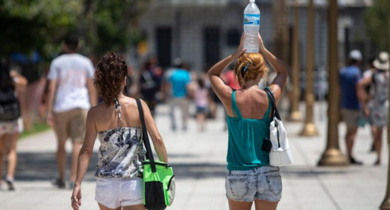 Ola de calor en Argentina, NA