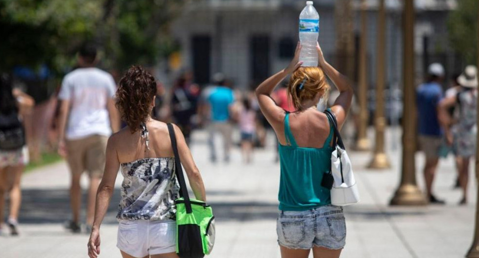 Ola de calor en Argentina, NA