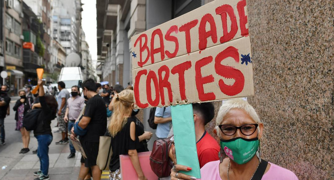 Cortes de luz, falta de suministro eléctrico, protestas de usuarios, NA