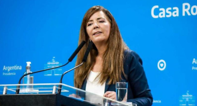 Gabriela Cerruti, Gobierno, NA