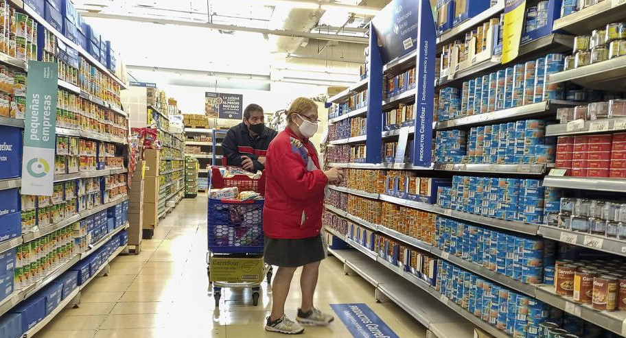 Supermercado, canasta básica de alimentos, consumo, inflación, Foto NA