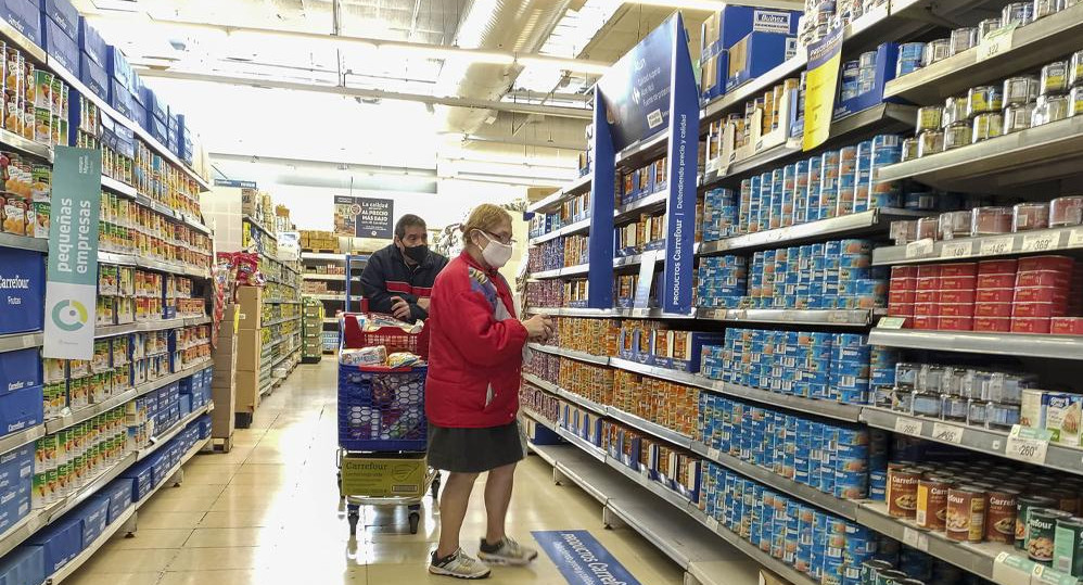 Supermercado, canasta básica de alimentos, consumo, inflación, Foto NA