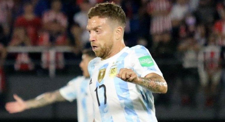 Papu Gómez, Selección Argentina, foto NA