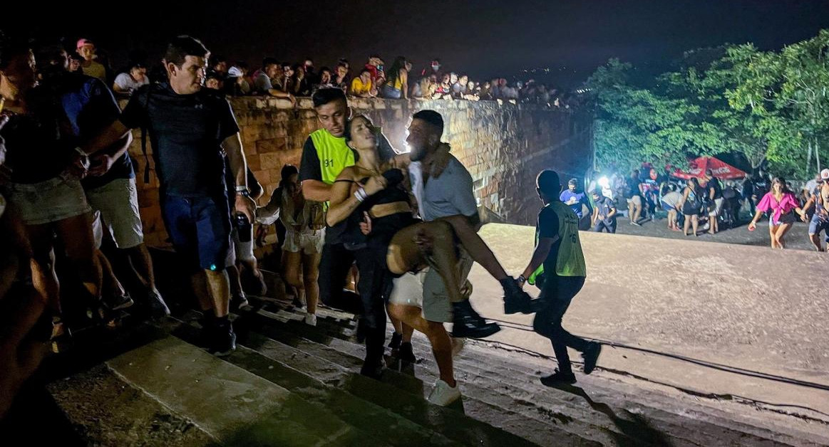 Al menos dos muertos y cuatro heridos en tiroteo durante concierto Paraguay. EFE.