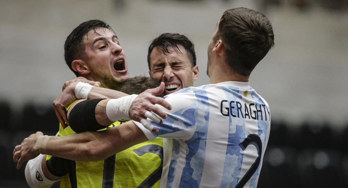 Argentina campeón de América en futsal. 