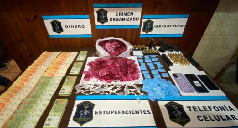 Droga adulterada, detenciones y allanamientos, NA