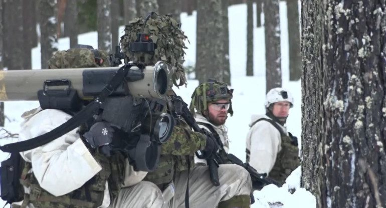 Tropas británicas en Estonia