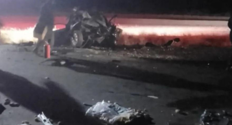 Trágico accidente en la ruta 3