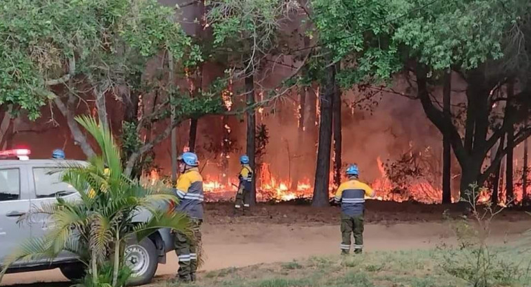 Incendios en Corrientes