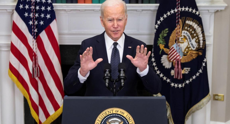 Joe Biden, presidente de Estados Unidos, EFE.