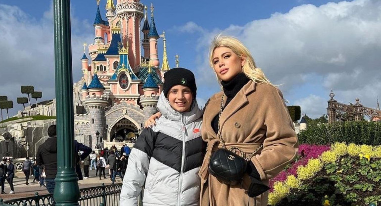 Wanda Nara y su hijo, Instagram