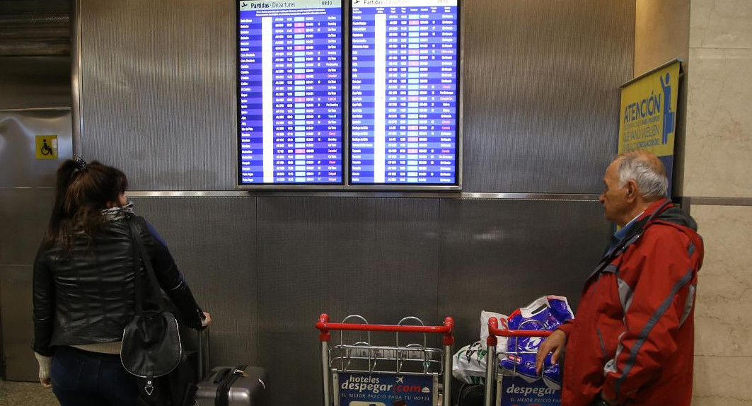 Aeropuerto, aeroparque, pasajeros, aviones, demoras, NA