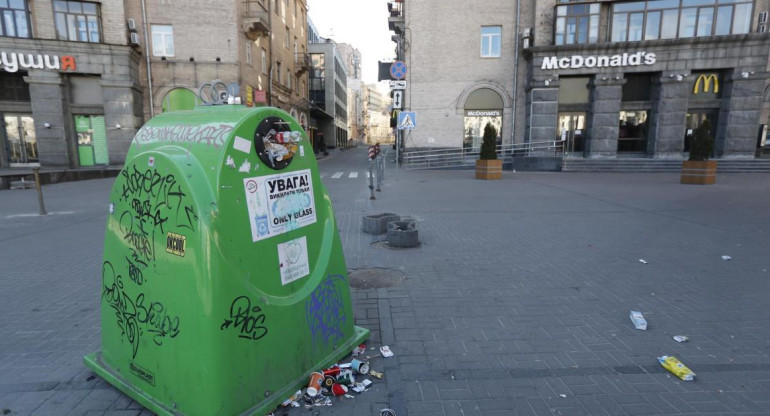 Kiev, ciudad fantasma en medio del conflicto entre Ucrania y Rusia, AGENCIA EFE