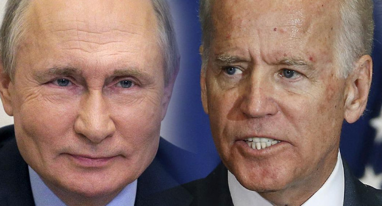 Vladimir Putin y Joe Biden, Rusia, Estados Unidos, NA