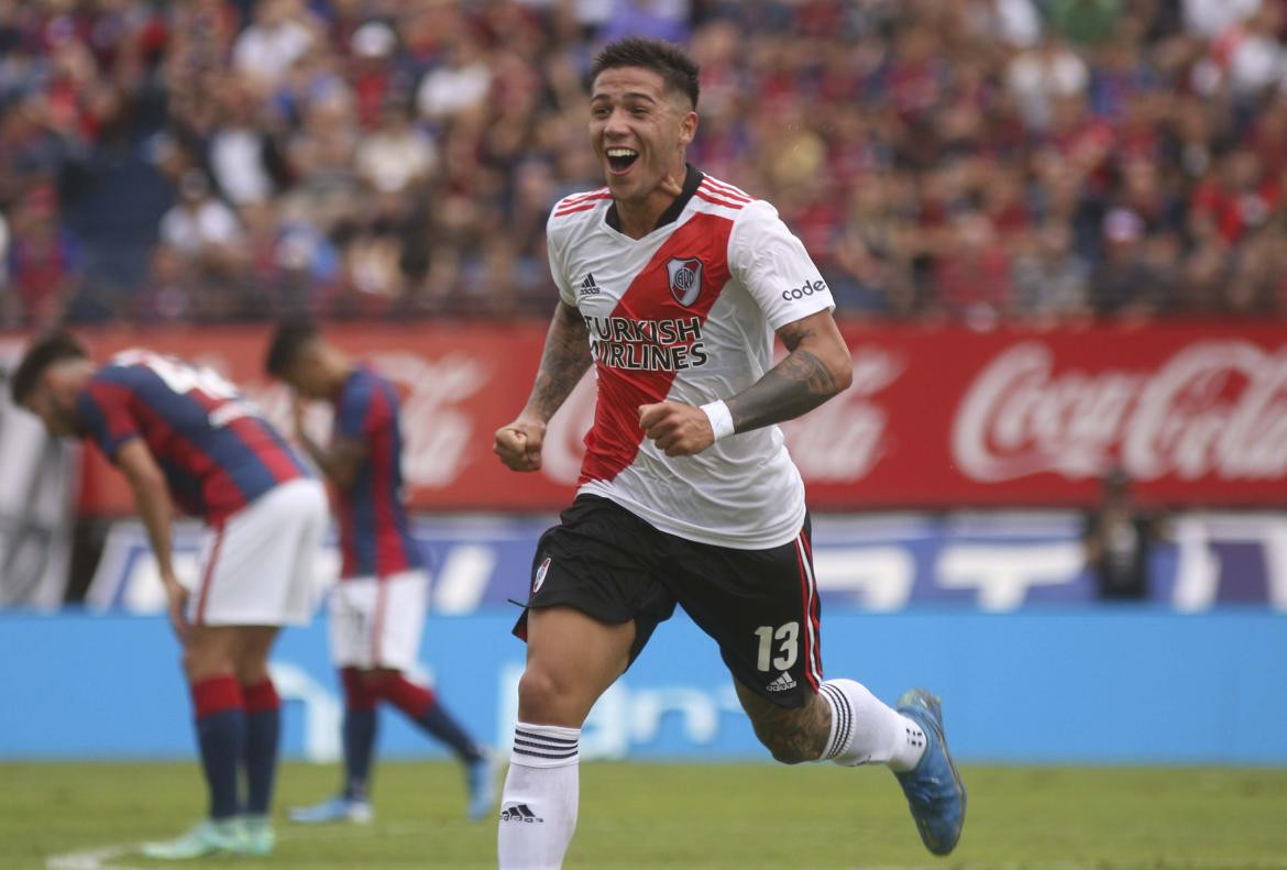 Festejo de River ante San Lorenzo, NA	