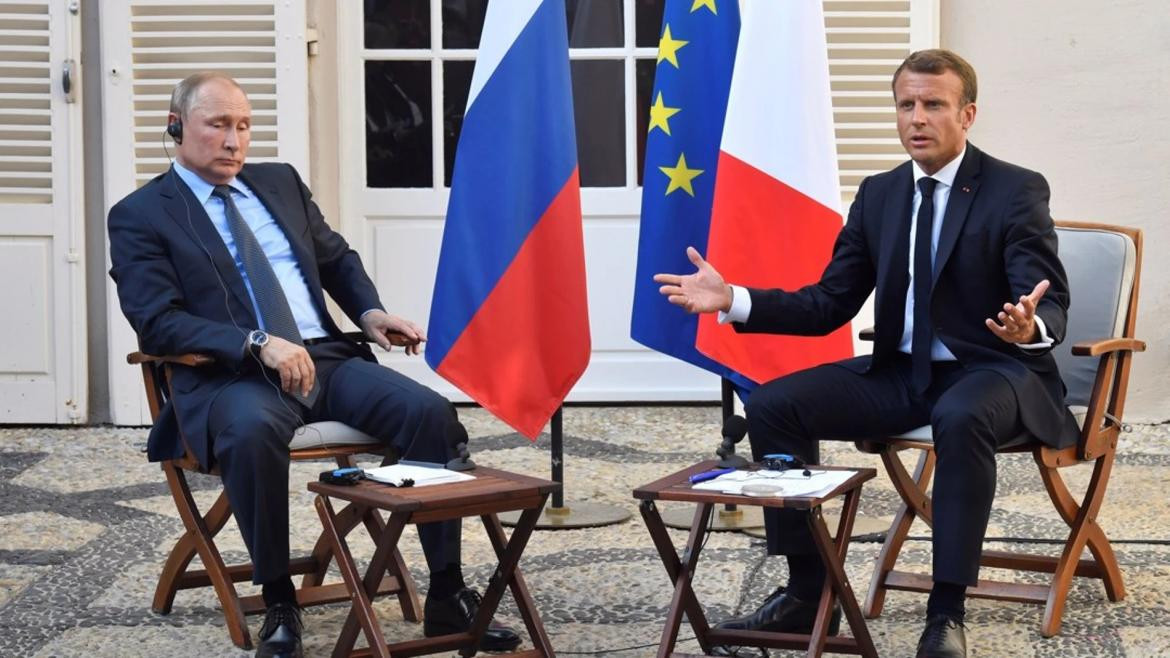 Macron y Putin