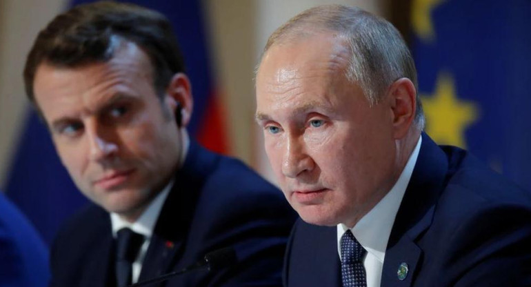 Emmanuel Macron y Vladimir Putin, Francia y Rusia, Reuters