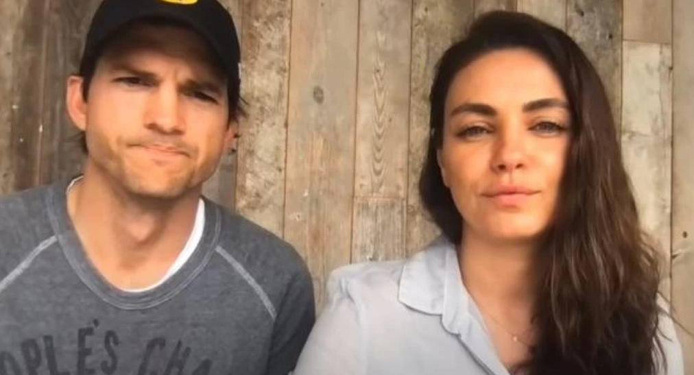 Ashton Kutcher y Mila Kunis