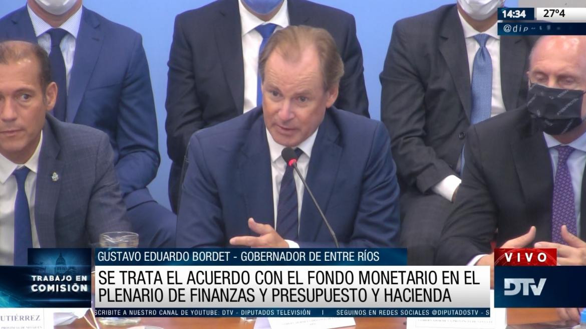 Acuerdo con FMI, debate en comisiones de Diputados