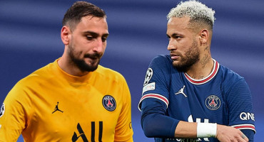 Gianluigi Donnarumma y Neymar