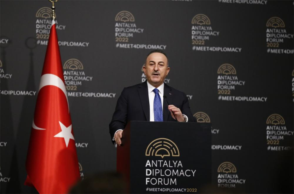 Canciller turco Melvut Cavusoglu. Foto: NA.