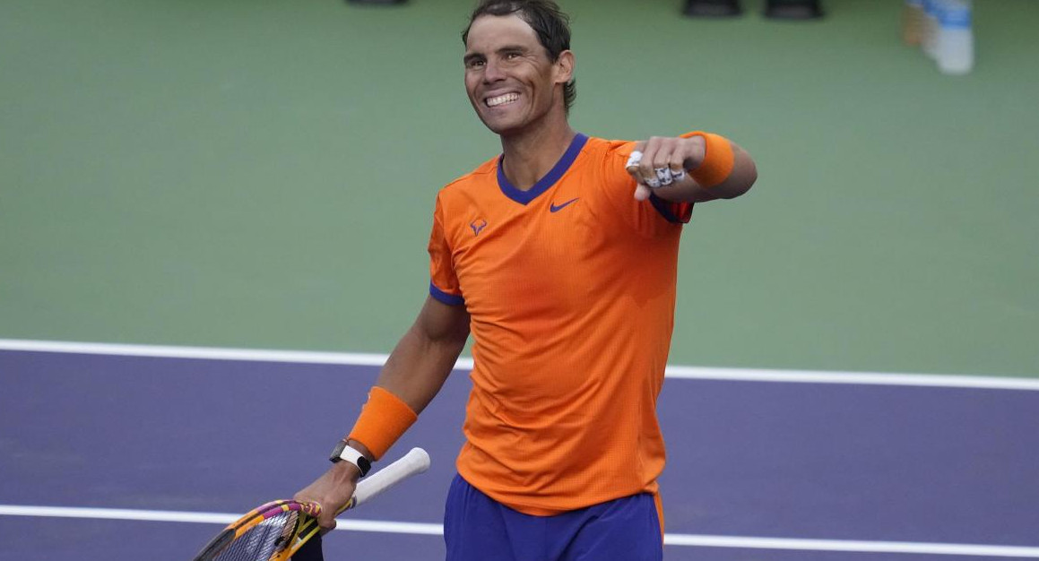 Rafael Nadal, Indian Wells, foto EFE