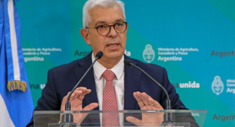 Ministro de Agricultura, Julián Domínguez, foto NA