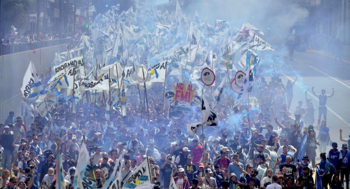 Marcha de La Cámpora en el Día de la Memoria, Verdad y Justicia