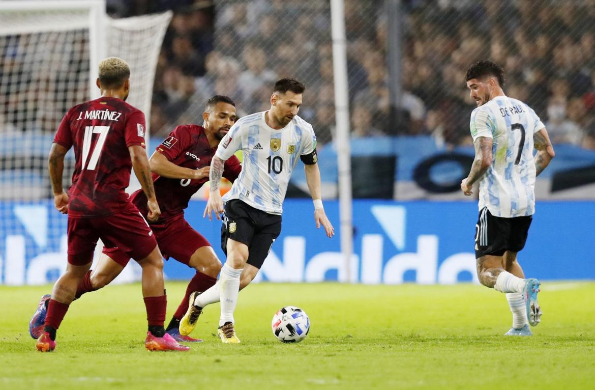 Argentina vs Venezuela, Eliminatorias, Reuters