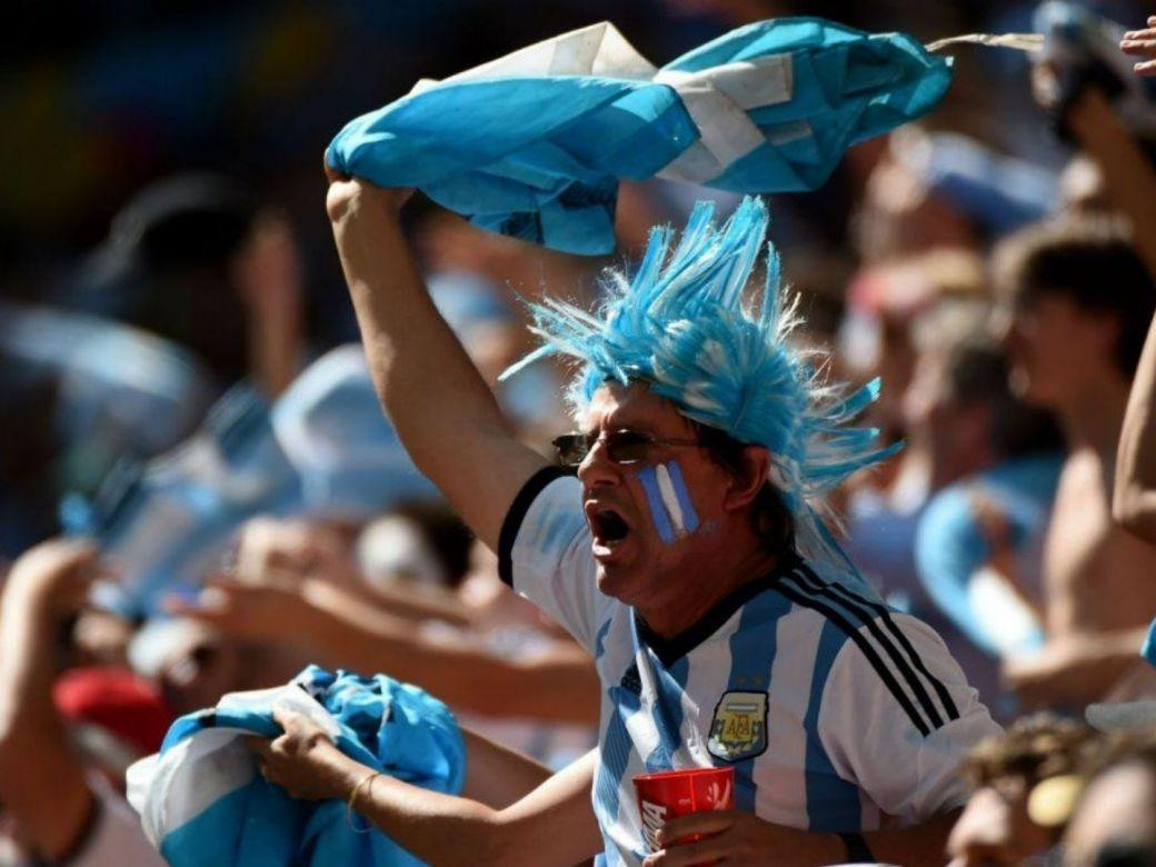 Hinchas argentinos, Mundial de fútbol, foto Reuters