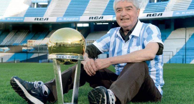 Chango Cárdenas, racing, foto NA