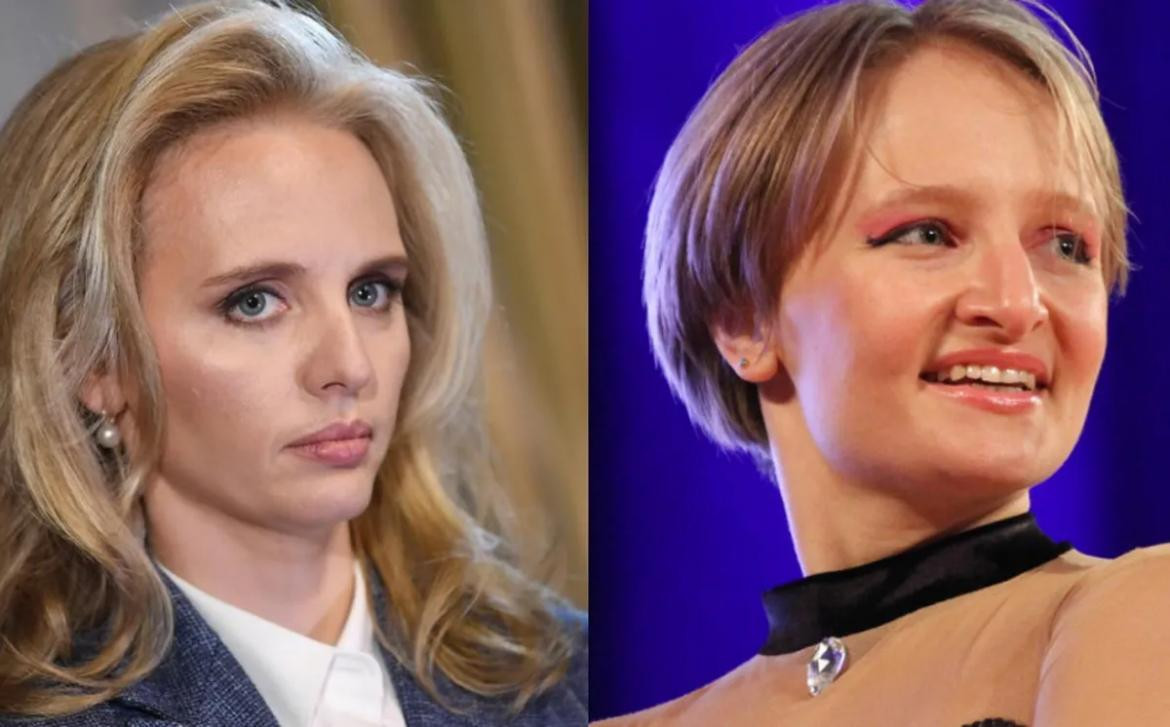 Katerina Tikhonova y Maria Vorontsova, hijas de Putin