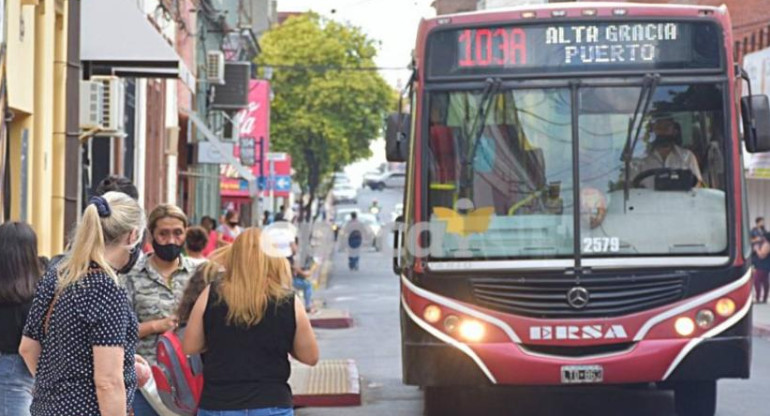 Transporte público, colectivo, NA