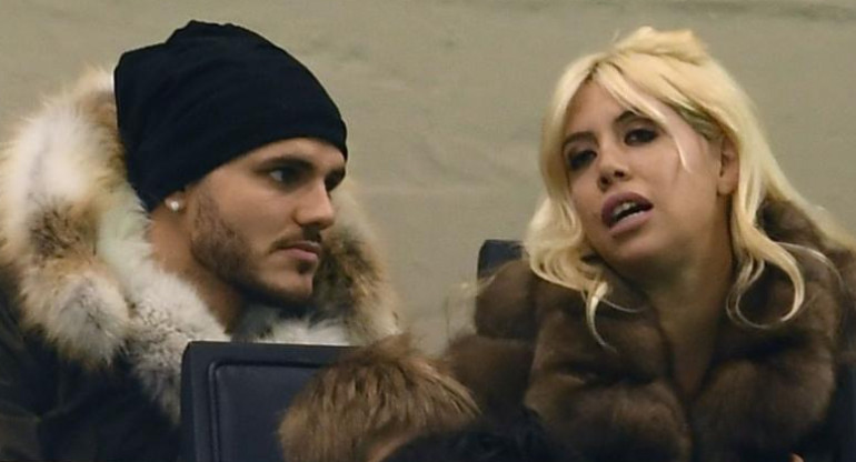 Wanda Nara y Mauro Icardi, foto NA